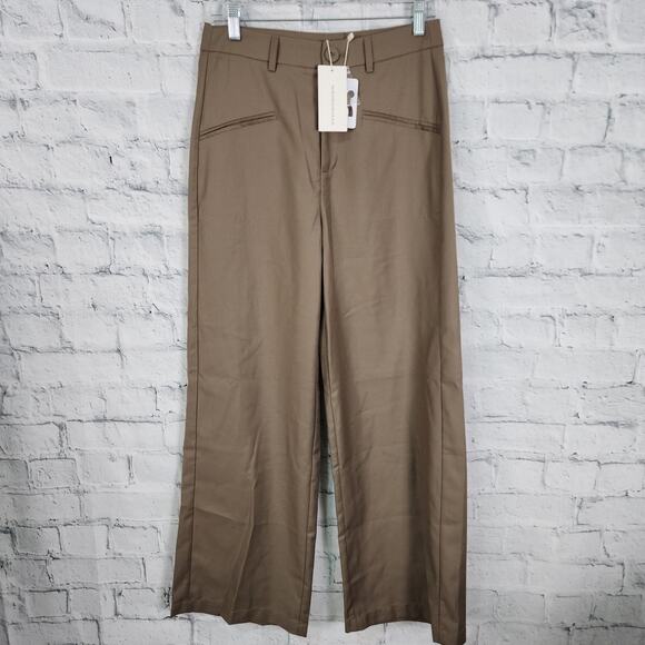 Commense wide leg dress Pants Sz M trousers A42 - Picture 1 of 3